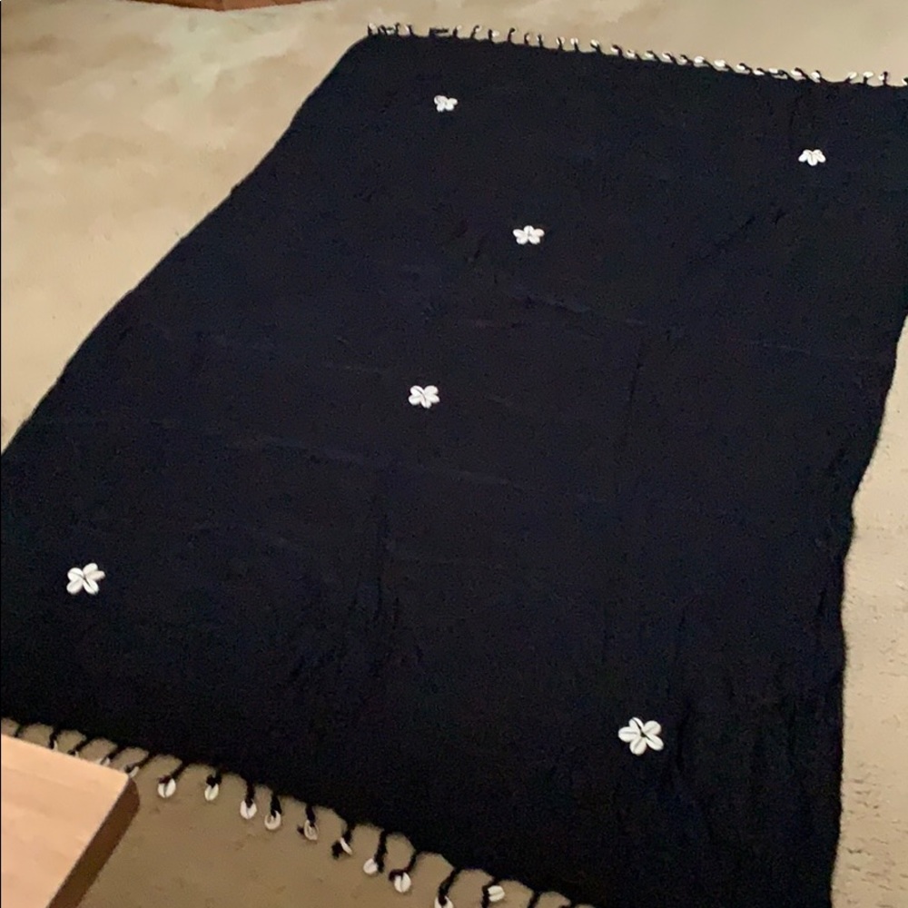 Beach cover up or evening shawl